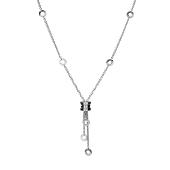 Bvlgari B.ZERO1 necklace white gold small pendant CL853896 replica