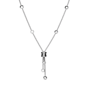 Bvlgari B.ZERO1 necklace white gold small pendant CL853896 replica