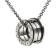 Bvlgari B.ZERO1 necklace white gold 4 band pendant CL857832 replica